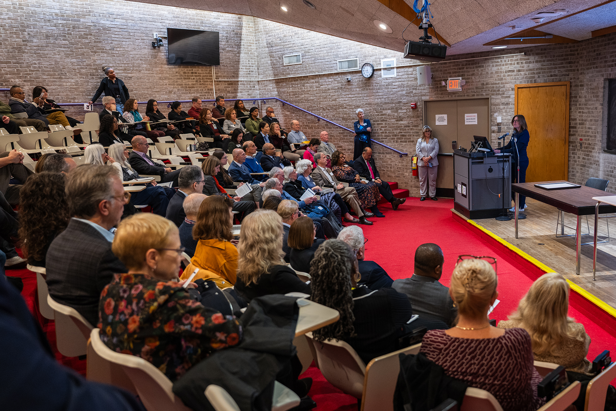 Simulation lab ribbon cutting photo 3