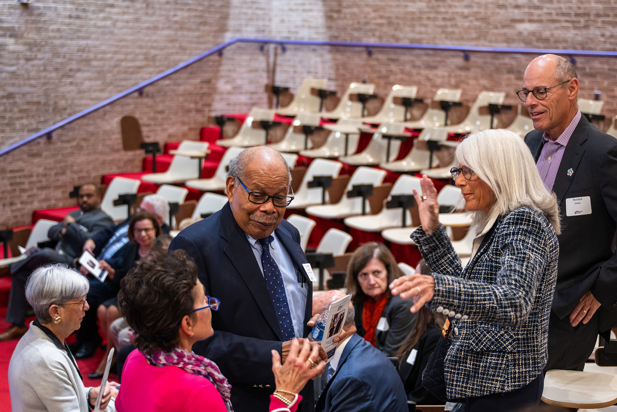 Simulation lab ribbon cutting photo 15