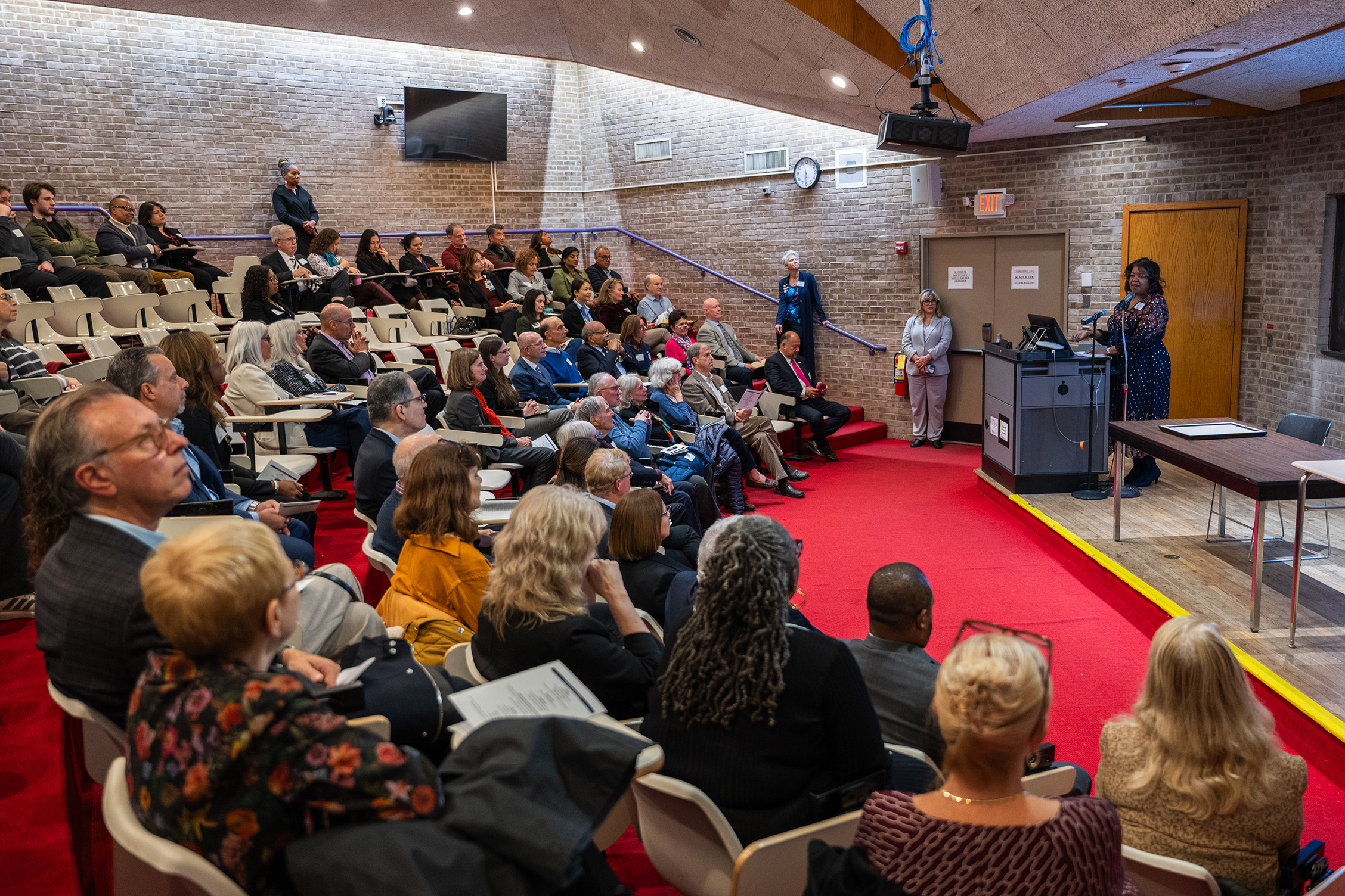 Simulation lab ribbon cutting photo 21