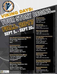 Viking Days Event Calendar