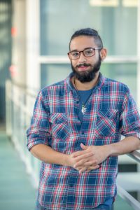 Student Manuel in the Gateway Center